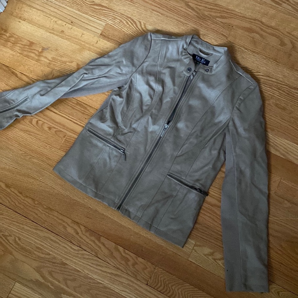 Leather jacket